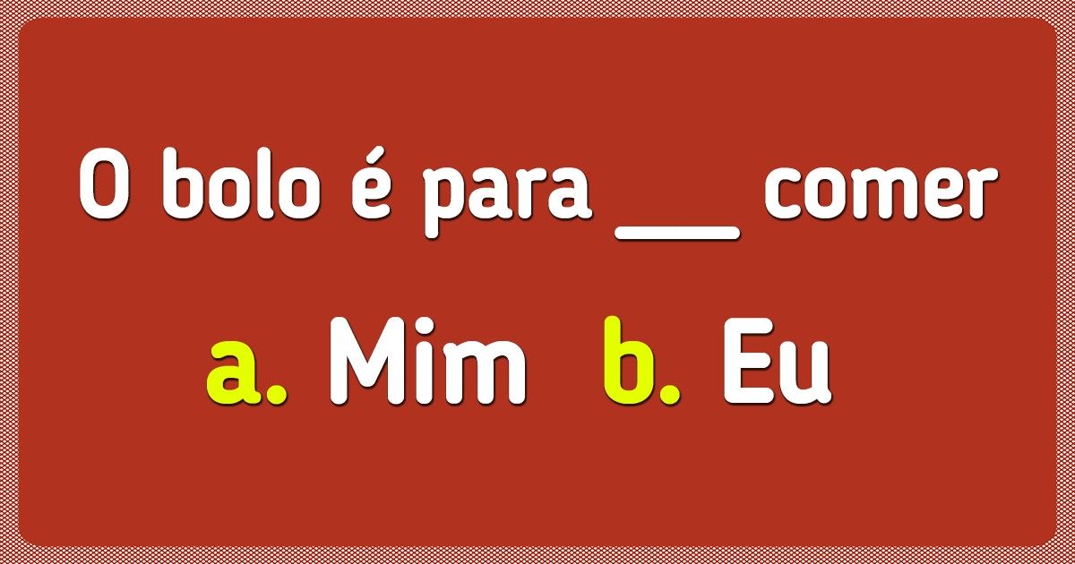 Teste seus conhecimentos de português com 18 perguntas e veja se você está de bem com a gramática