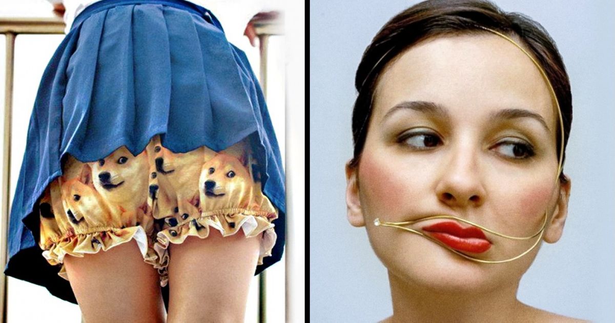 19 Peças estranhas da moda que muitas gente compraria