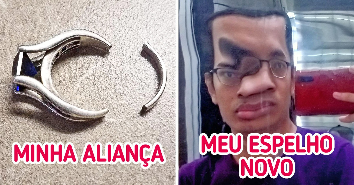 15+ Pessoas que começaram seu dia com o pé esquerdo