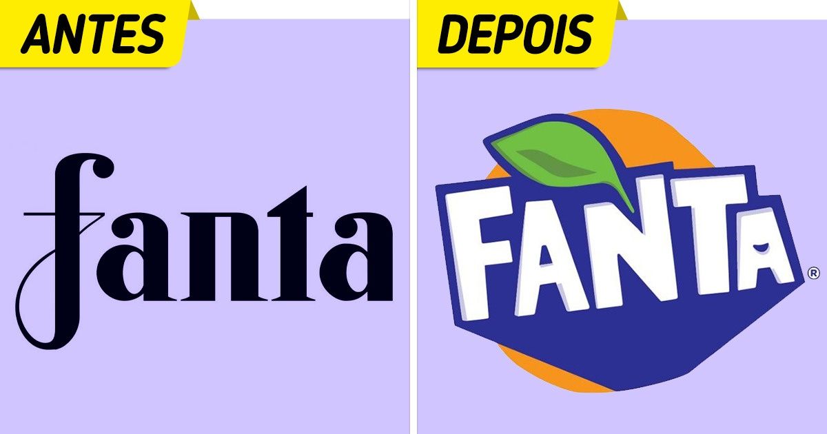 Veja como mudaram estas 19 marcas famosas e o resultado de suas atualizações Veja como mudaram estas 19 marcas famosas e o resultado de suas atualizações