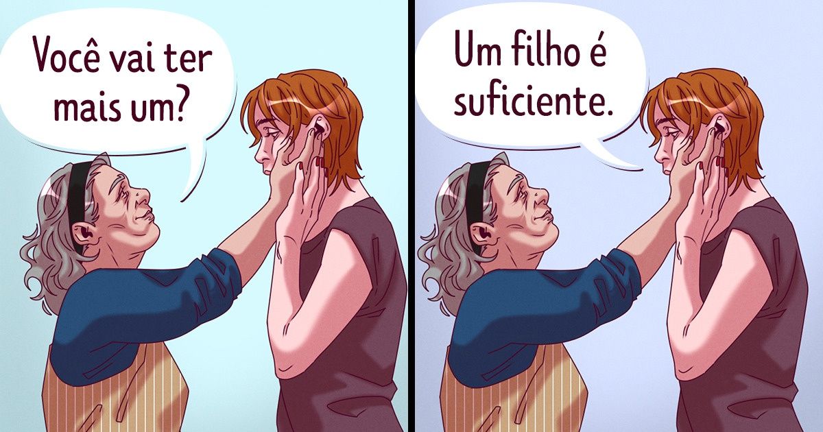 9 Formas de responder quando alguém disser que você deveria ter mais filhos