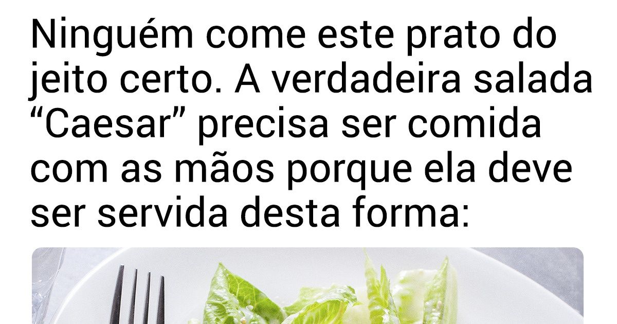 15 Pratos populares que passamos a vida inteira cozinhando (ou comendo) do jeito errado 15 Pratos populares que passamos a vida inteira cozinhando (ou comendo) do jeito errado