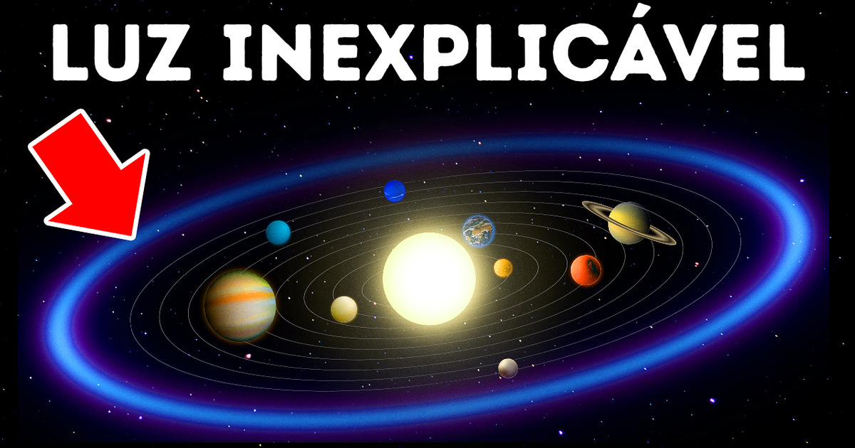 Ninguém pode explicar esse estranho brilho no sistema solar Ninguém pode explicar esse estranho brilho no sistema solar
