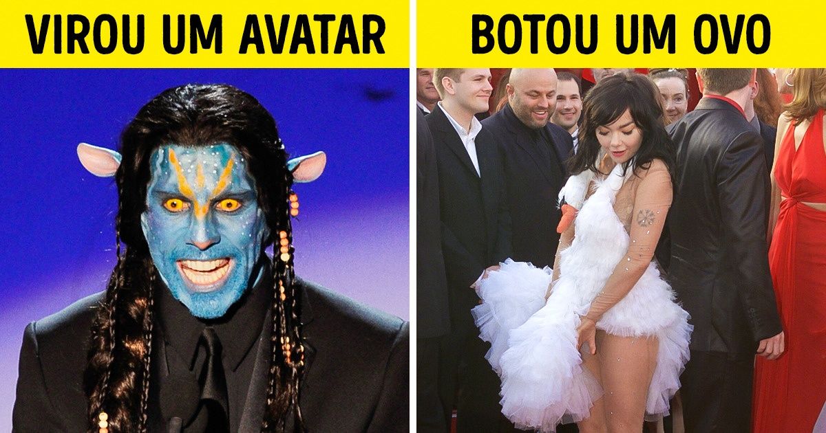 10 Famosos que pagaram os maiores micos em cerimônias do Oscar 10 Famosos que pagaram os maiores micos em cerimônias do Oscar