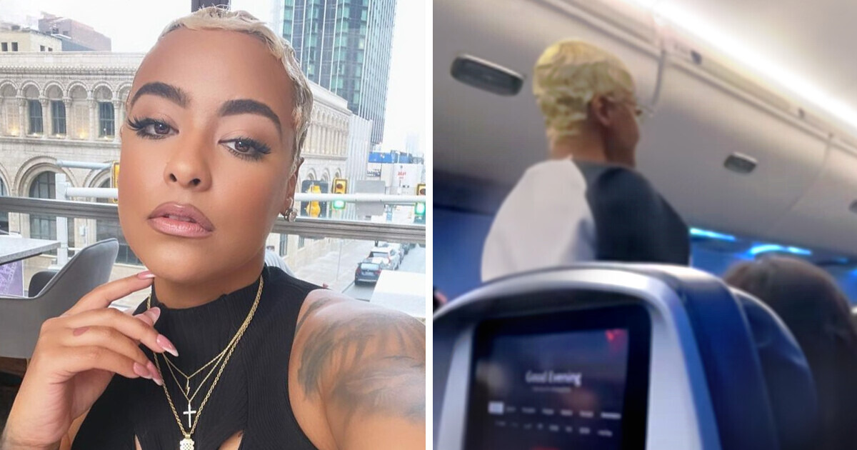 Inacreditável! Mulher é quase expulsa do avião por um motivo duvidoso
