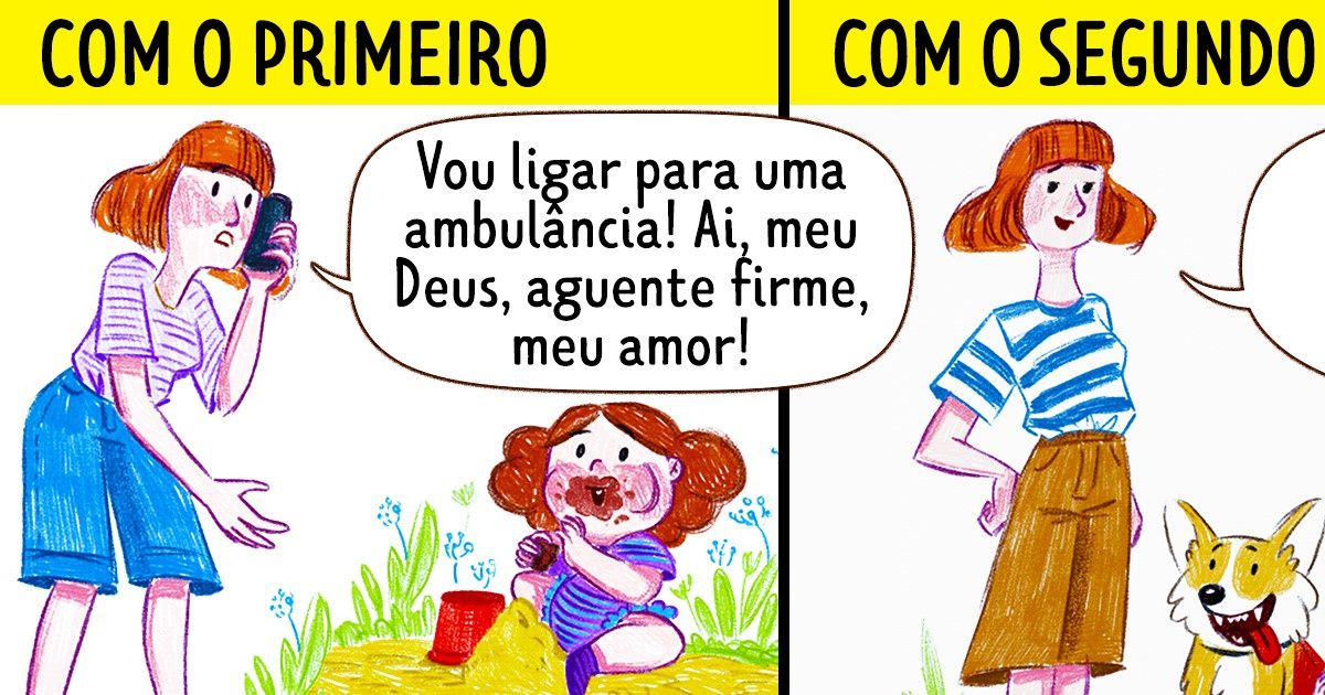 14 Quadrinhos sobre a diferença de criação entre o primeiro e o segundo filho