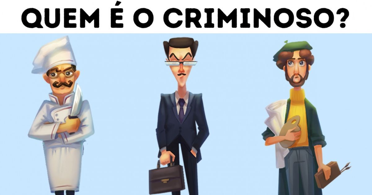 Sherlock solucionou o caso em 2 minutos. E você? De Quanto tempo precisará?