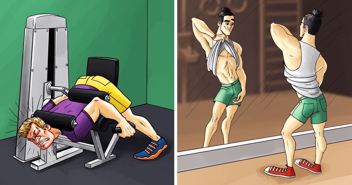 16 Tipos de pessoas que você encontra em qualquer academia