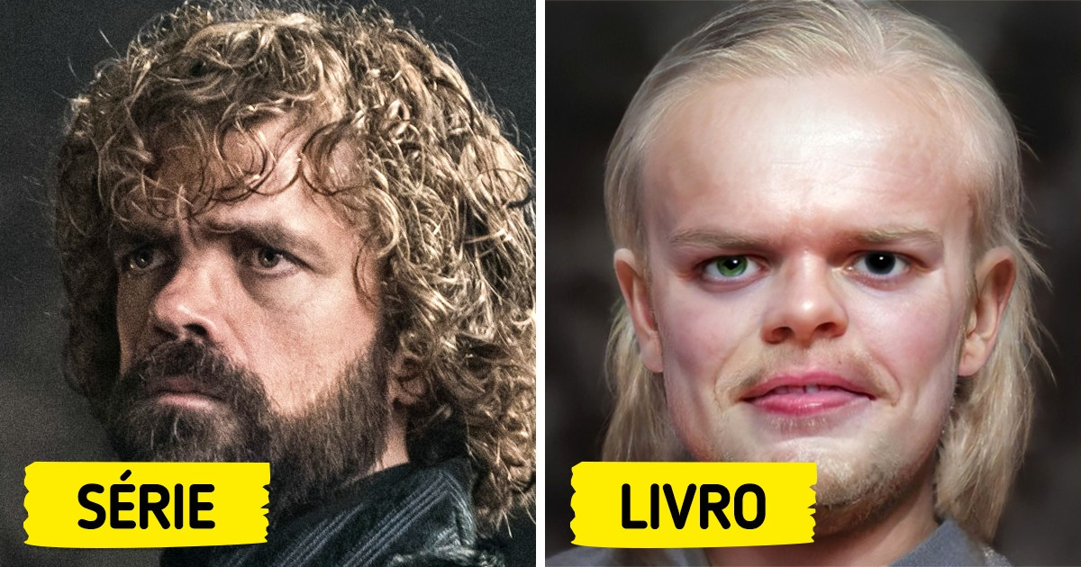 Como nossos personagens favoritos de Game of Thrones deveriam realmente parecer, de acordo com os livros Como nossos personagens favoritos de Game of Thrones deveriam realmente parecer, de acordo com os livros