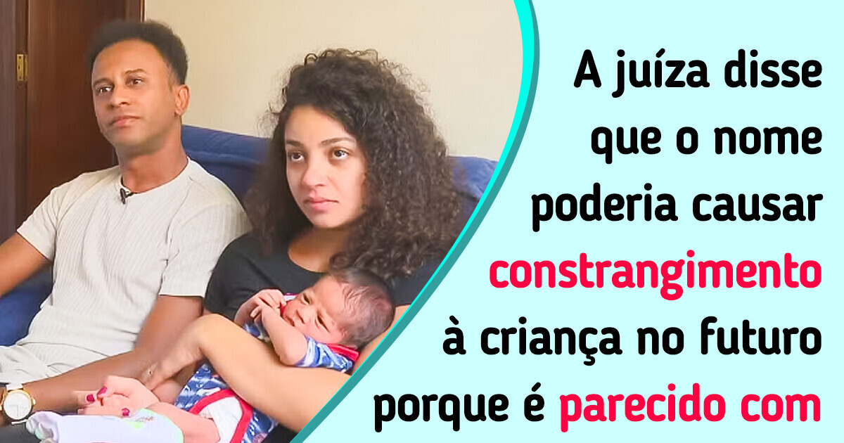 Casal tenta registrar filho com nome de faraó, mas Justiça barra por risco de bullying Casal tenta registrar filho com nome de faraó, mas Justiça barra por risco de bullying