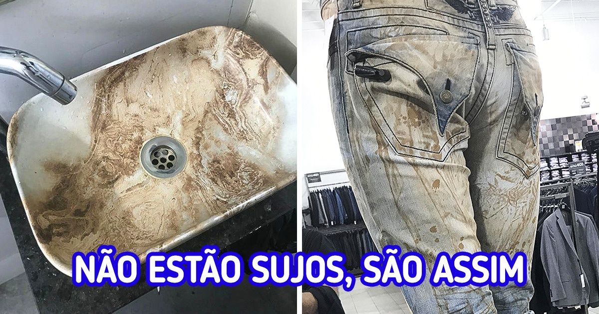 18 Ideias de design que deveriam ser originais, mas só passam a impressão de sujeira 18 Ideias de design que deveriam ser originais, mas só passam a impressão de sujeira