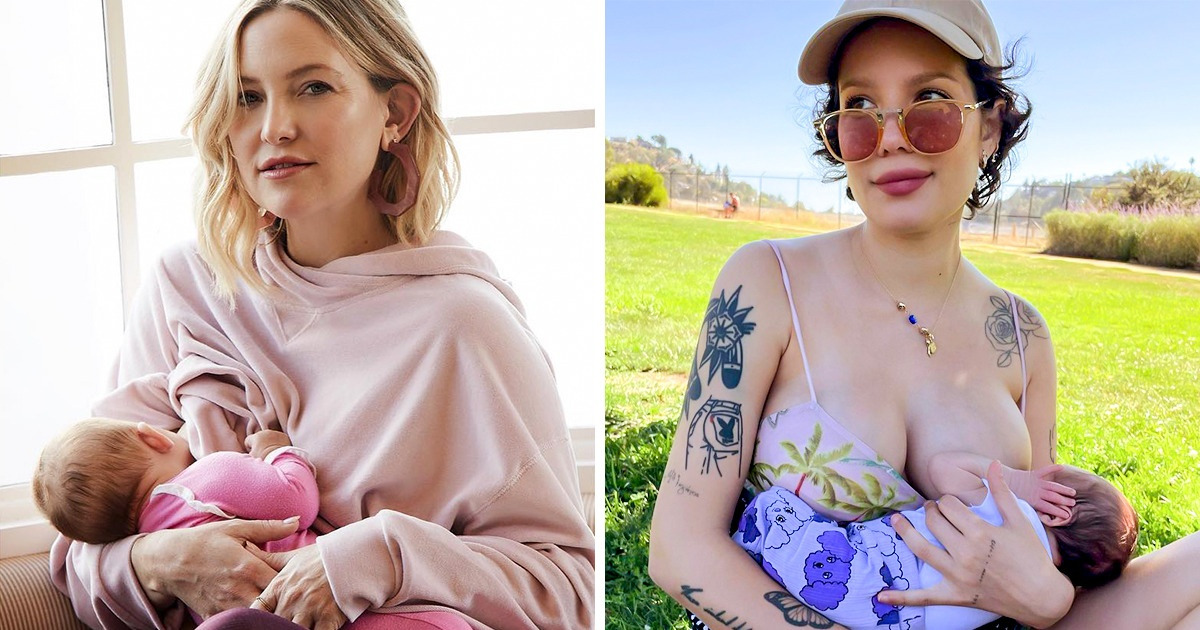 16 Famosas que, na hora de amamentar seus bebês, não se importam com o que “os outros vão dizer”