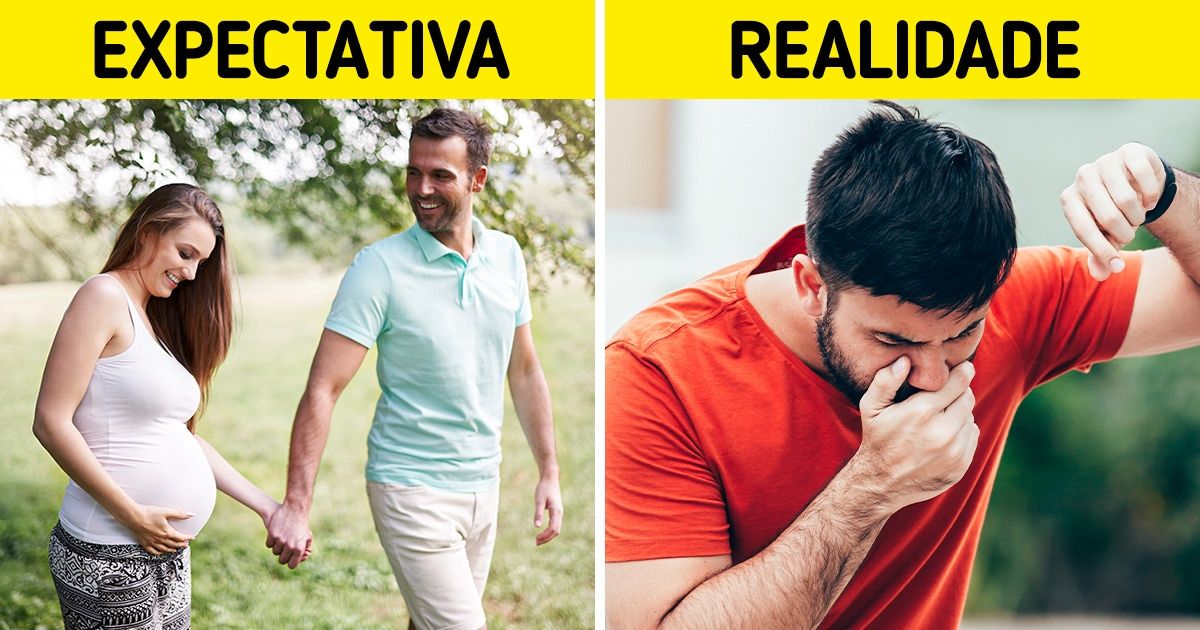 Por que alguns homens também apresentam sintomas quando a companheira está grávida
