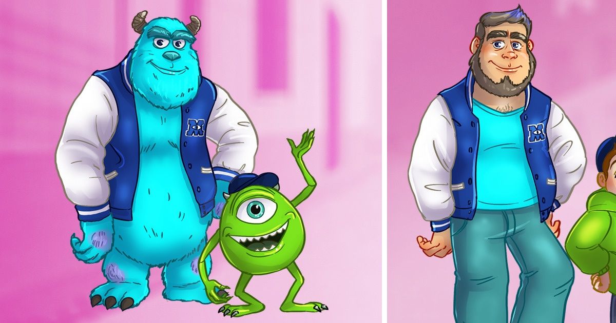 Como seriam 17 duplas da Disney se fossem humanos, segundo o Incrível