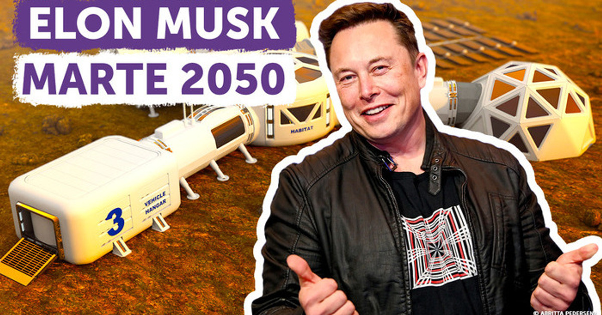 Uma cidade com 1 milhão de pessoas em Marte antes de 2050. Este é plano...