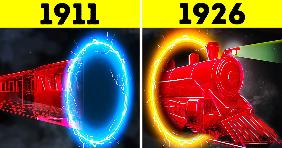 O trem que sumiu e reapareceu em outra época