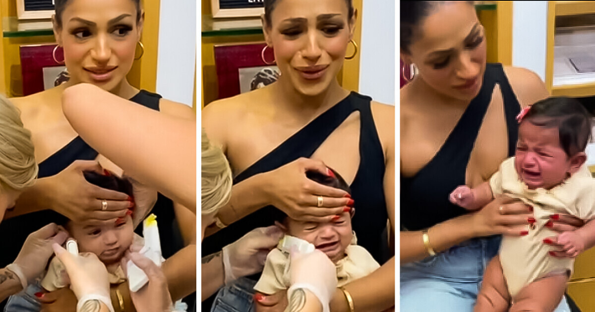 Mãe viraliza ao furar as orelhas da filha de 4 meses e justifica sua opção Mãe viraliza ao furar as orelhas da filha de 4 meses e justifica sua opção