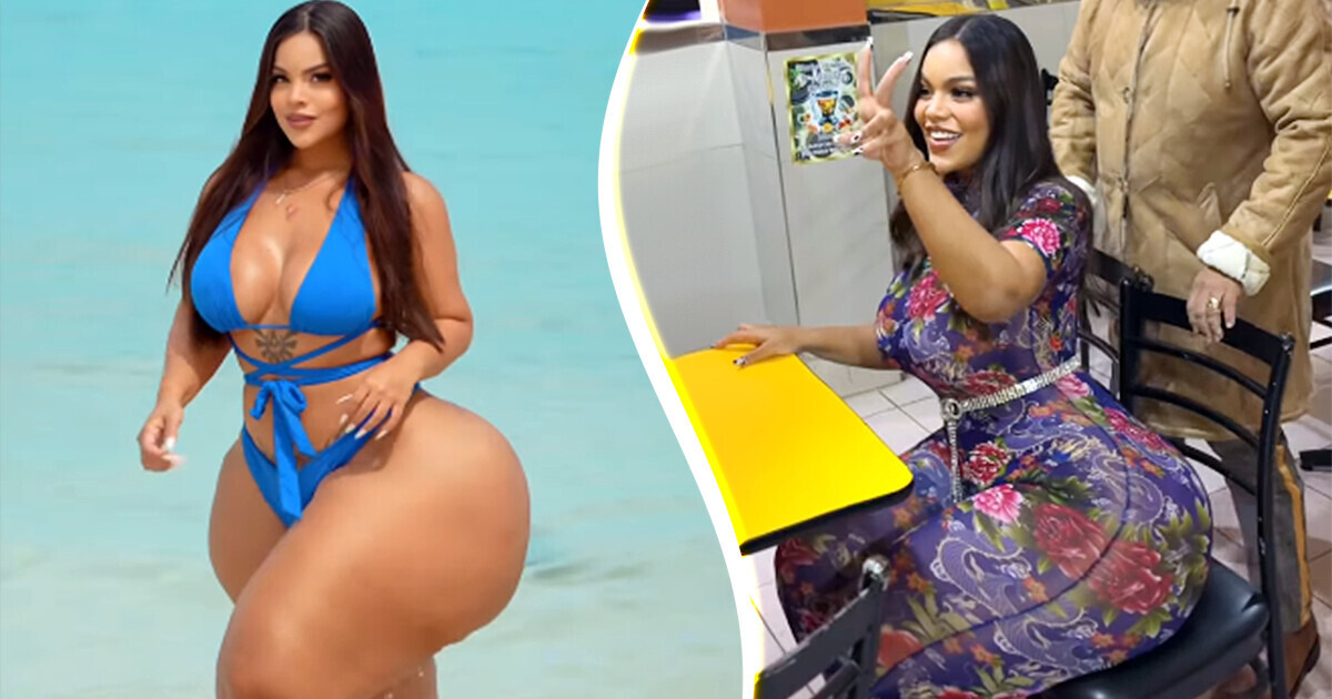 Influenciadora plus size gera debate ao revelar necessidade de duas cadeiras em restaurante Influenciadora plus size gera debate ao revelar necessidade de duas cadeiras em restaurante