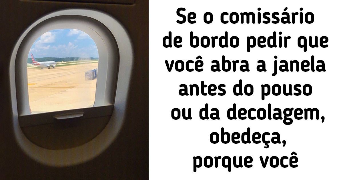 Comissários de voo revelam 20 coisas que não devemos fazer dentro de um avião Comissários de voo revelam 20 coisas que não devemos fazer dentro de um avião