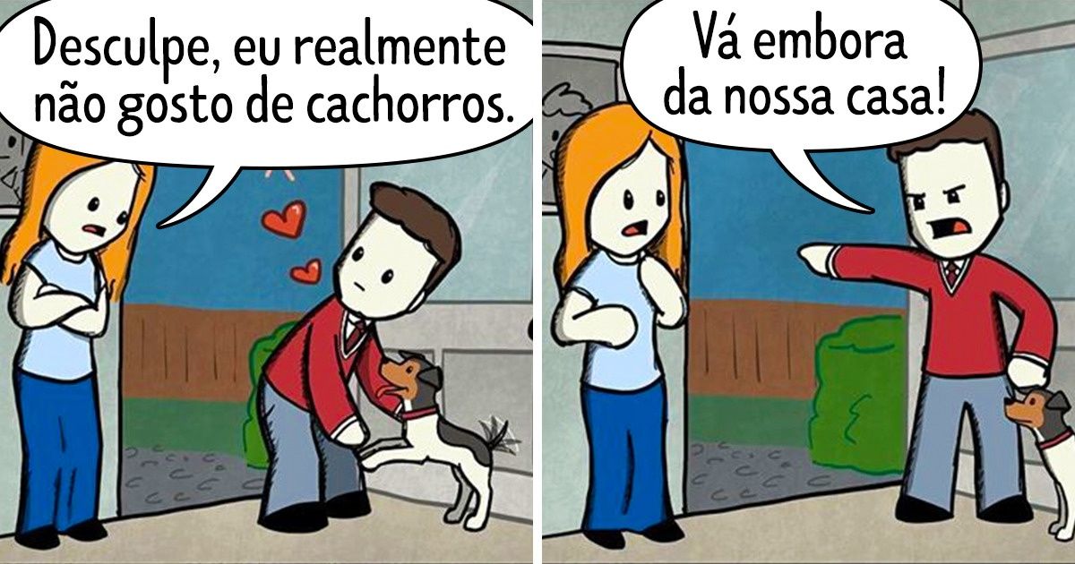 30 Quadrinhos que mostram o amor incondicional entre um humano e seu pet 30 Quadrinhos que mostram o amor incondicional entre um humano e seu pet