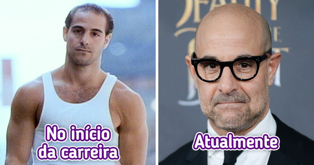 Como eram na juventude 14 atores, cuja aparência não se enquadra no “padrão” de galã
