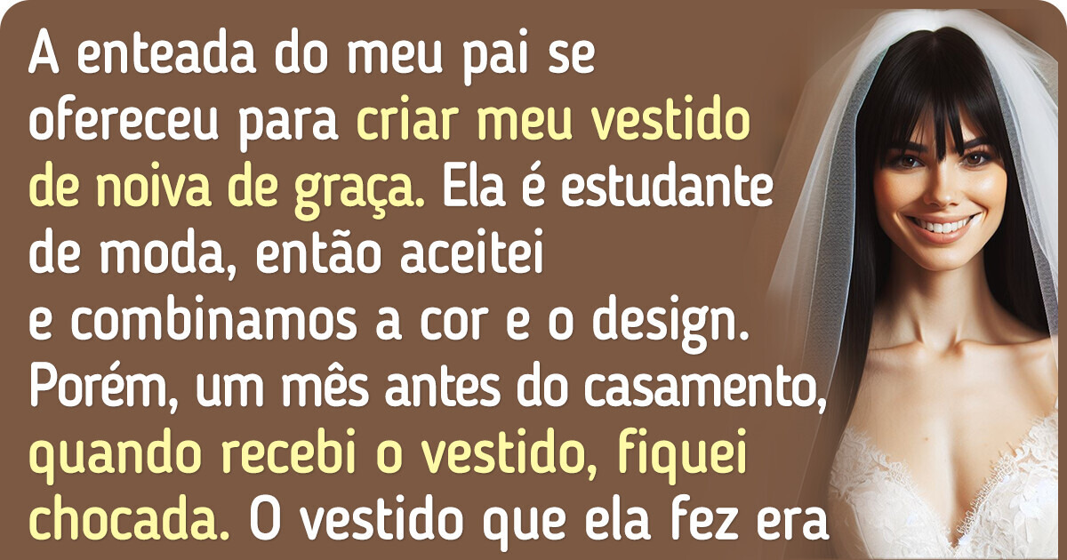 Me recusei a casar com o vestido de noiva que minha meia-irmã fez especialmente para mim Me recusei a casar com o vestido de noiva que minha meia-irmã fez especialmente para mim