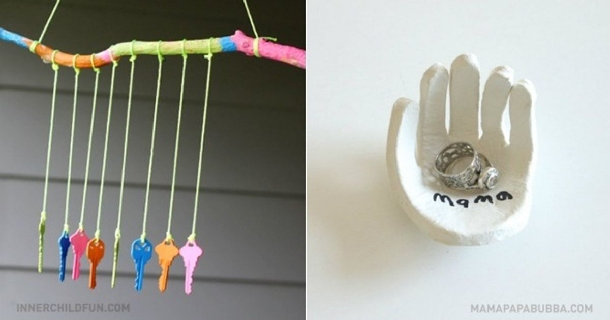 15 trabalhos manuais que você pode fazer com seu filho
