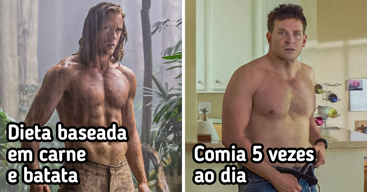 12 Estrelas de cinema que fazem qualquer coisa para entregar um personagem grandioso para o público