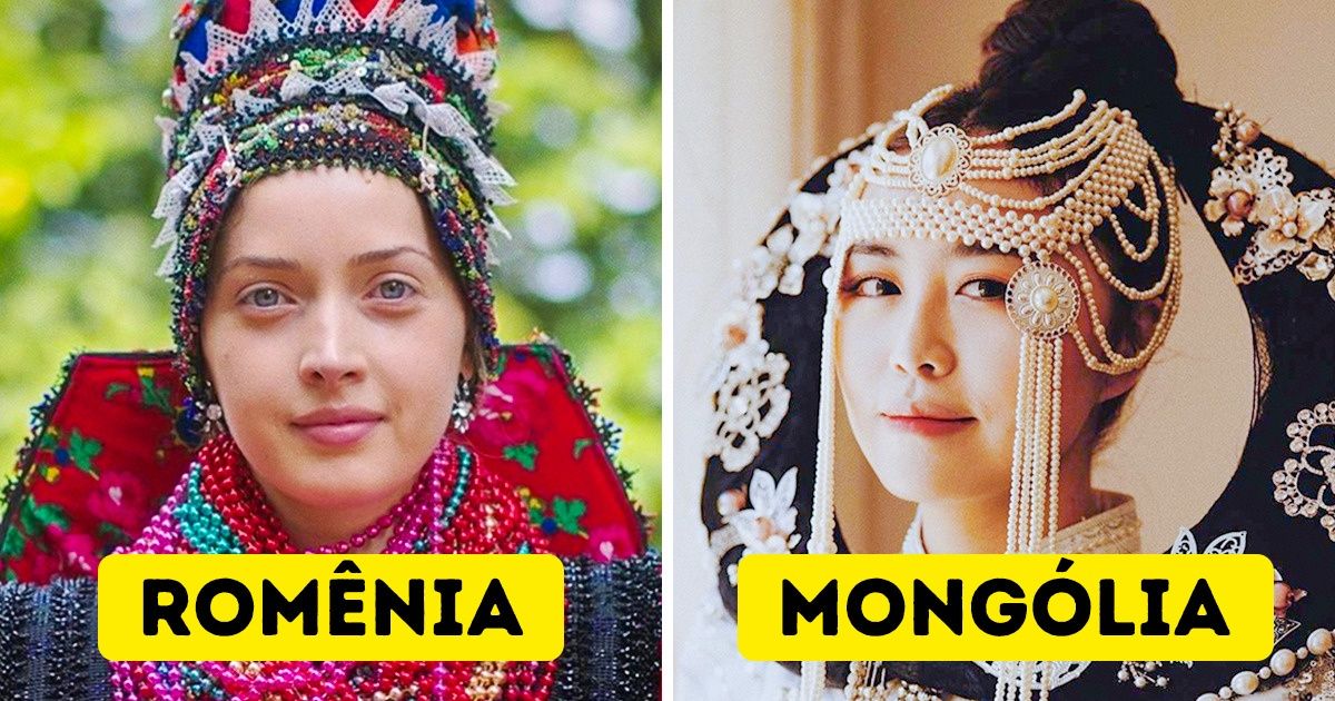 21 Looks nupciais de várias partes do mundo que podem mudar seu conceito sobre vestidos de noiva