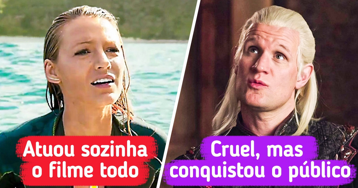 9 Atores cujas atuações carregaram sozinhas o sucesso de filmes e séries