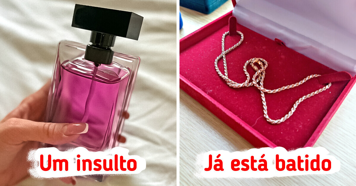 10 Coisas que é melhor pensar duas vezes antes de presentear uma mulher