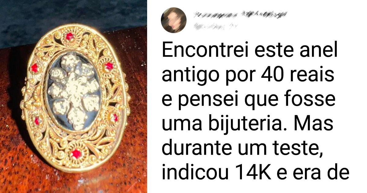 18+ Objetos de alto valor encontrados em lojas de “segunda mão” a preços baixos