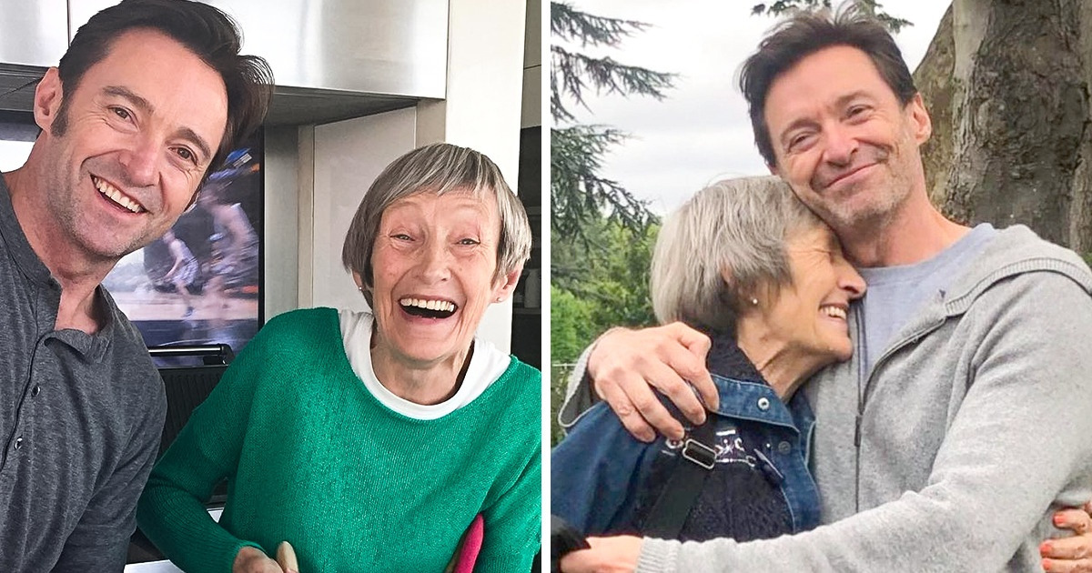A história de como Hugh Jackman perdoou a mãe, que o abandonou quando ele tinha 8 anos
