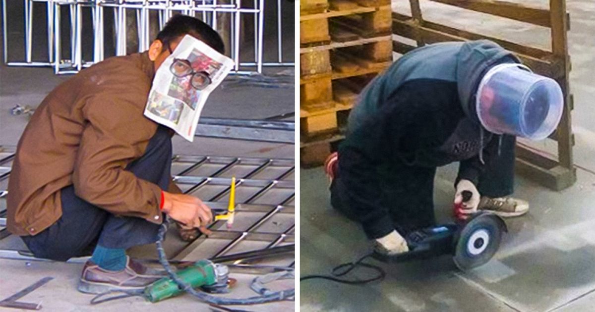 22 Fotos divertidas de pessoas super precavidas
