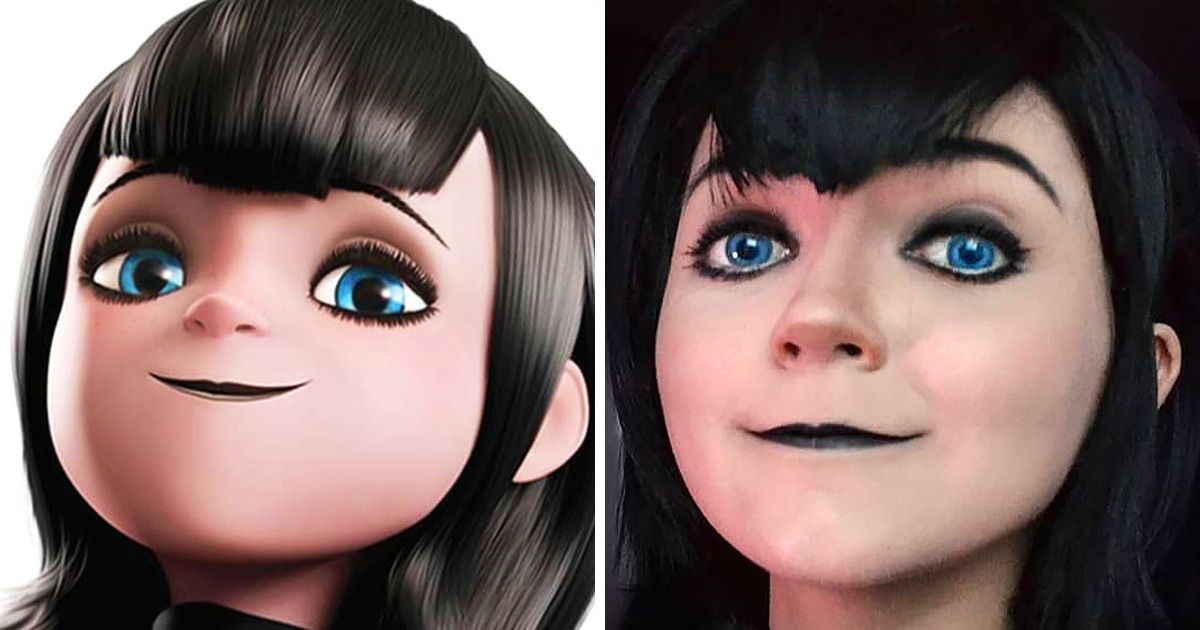 Com maquiagem artística, russa se transforma em personagens famosos, Beleza