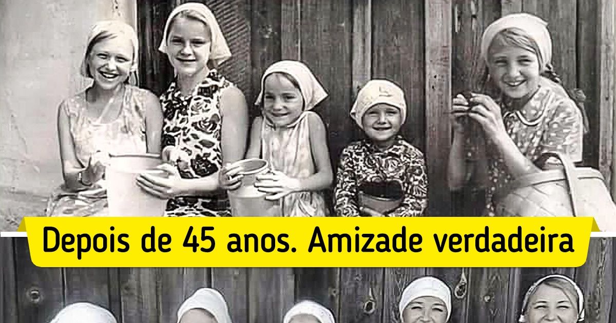 18+ Internautas recriaram fotos do passado e conseguiram aquecer o nosso coração