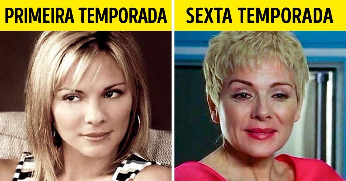 Como os personagens das séries mudaram desde suas primeiras aparições nas telinhas Como os personagens das séries mudaram desde suas primeiras aparições nas telinhas