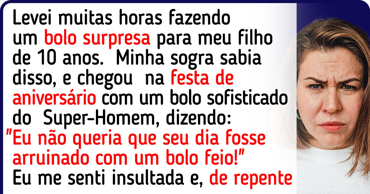Desrespeitei a minha sogra na frente de todos, mas ela mereceu Desrespeitei a minha sogra na frente de todos, mas ela mereceu
