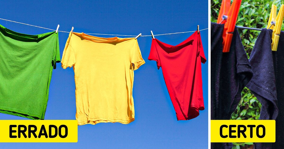 12 Coisas que você pode fazer para deixar as suas roupas com cara de novas por mais tempo 12 Coisas que você pode fazer para deixar as suas roupas com cara de novas por mais tempo