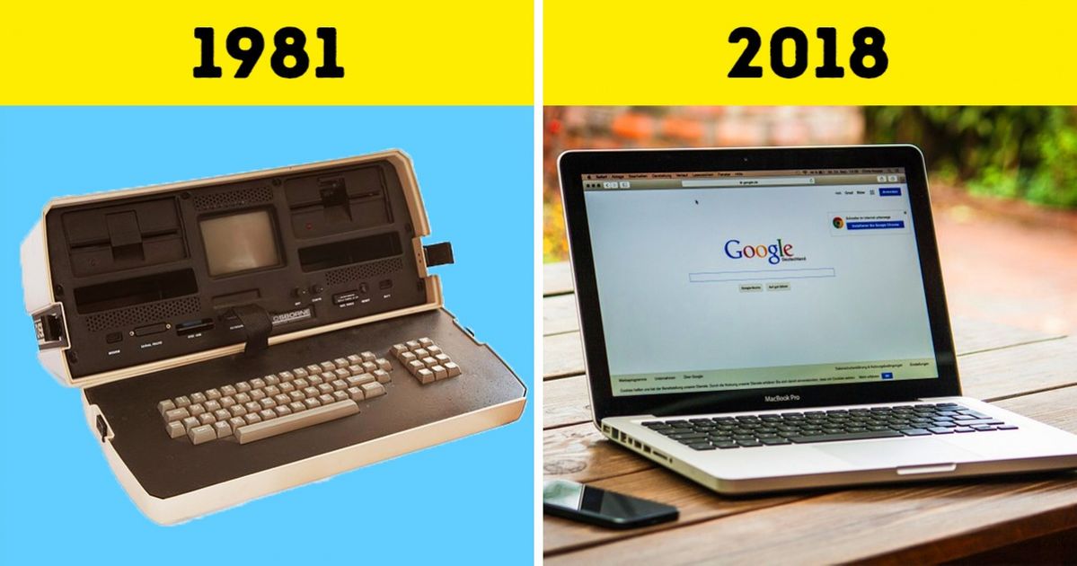 10 Coisas habituais que mudaram de forma incrível com o tempo 10 Coisas habituais que mudaram de forma incrível com o tempo