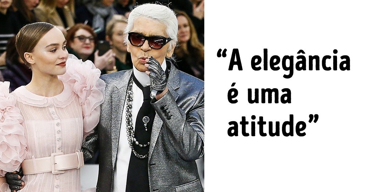 20 Fotos que mostram que Karl Lagerfeld foi uma lenda da moda