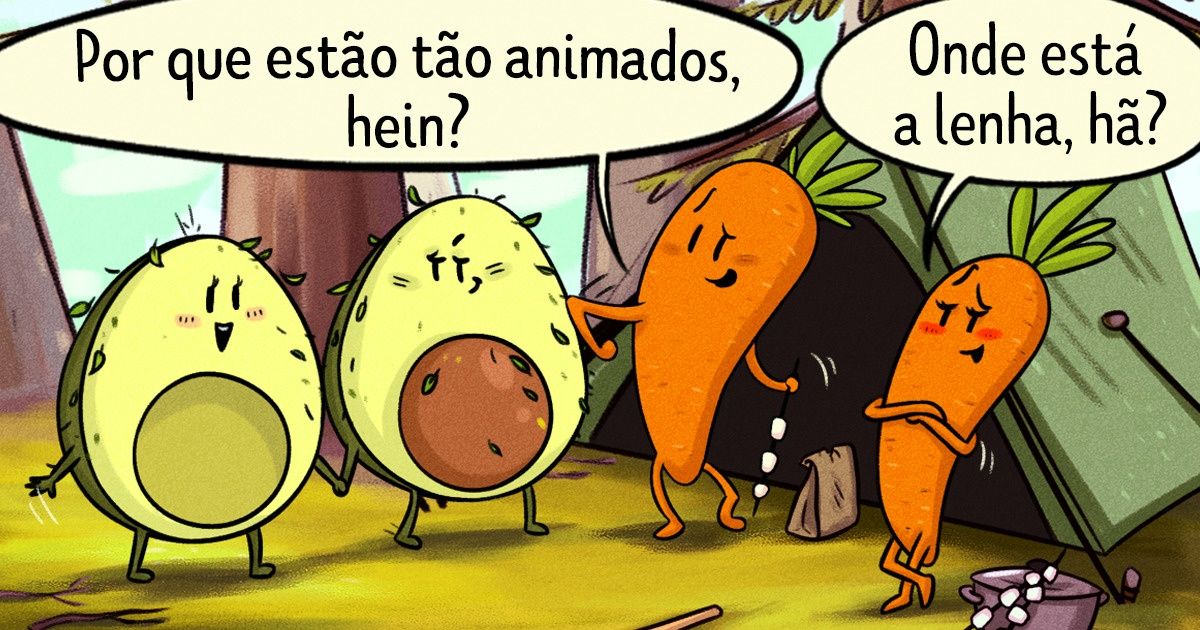 Comics sobre as aventuras que todos os amantes da natureza já vivenciaram Comics sobre as aventuras que todos os amantes da natureza já vivenciaram