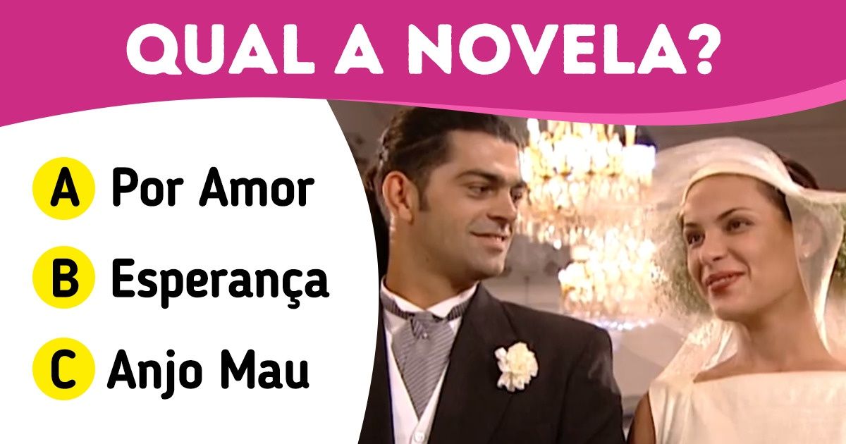 Teste: Você consegue descobrir de qual novela estes 15 casais fizeram parte?