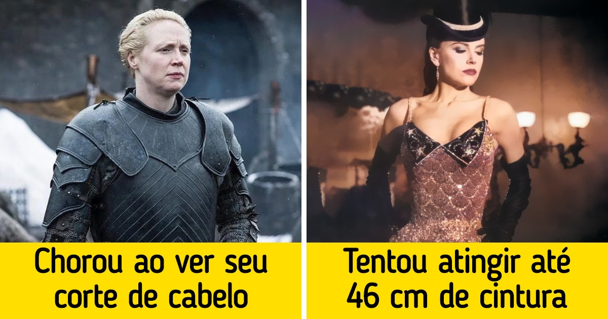 13 Atores que tiveram de penar ao se preparar para um papel