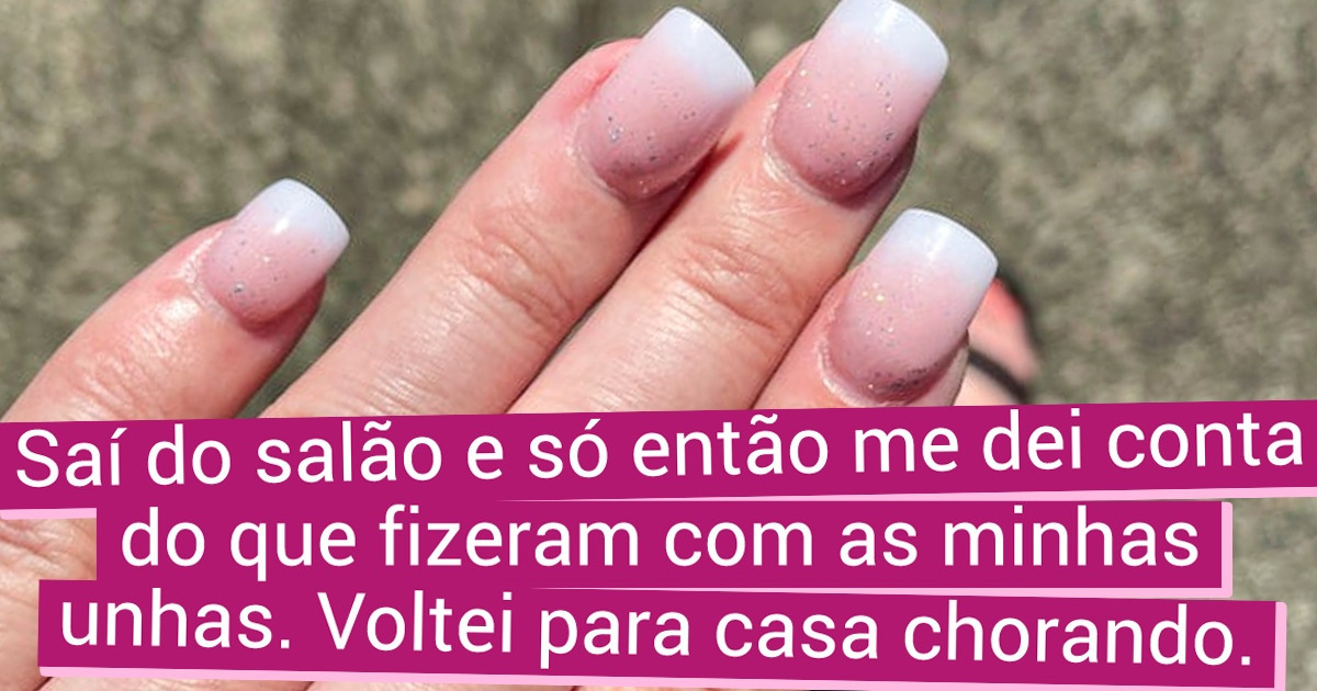16 Fotos que mostram como fazer as unhas pode se transformar em uma decepção 16 Fotos que mostram como fazer as unhas pode se transformar em uma decepção