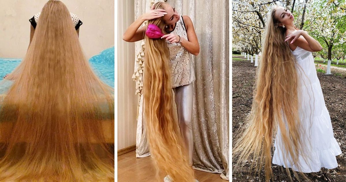 Conhecemos a mulher famosa por seu cabelo no estilo Rapunzel, e ela nos contou sua história Conhecemos a mulher famosa por seu cabelo no estilo Rapunzel, e ela nos contou sua história