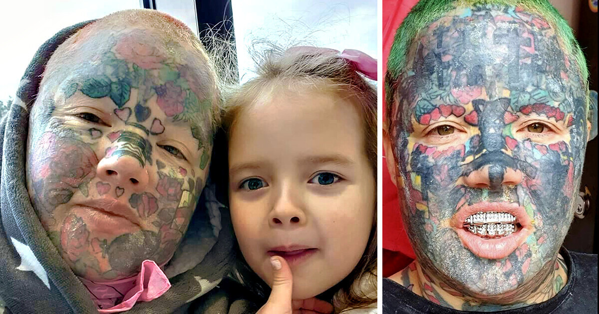 Excluída socialmente, mãe de 7 e com mais de 1.000 tatuagens luta contra o preconceito Excluída socialmente, mãe de 7 e com mais de 1.000 tatuagens luta contra o preconceito