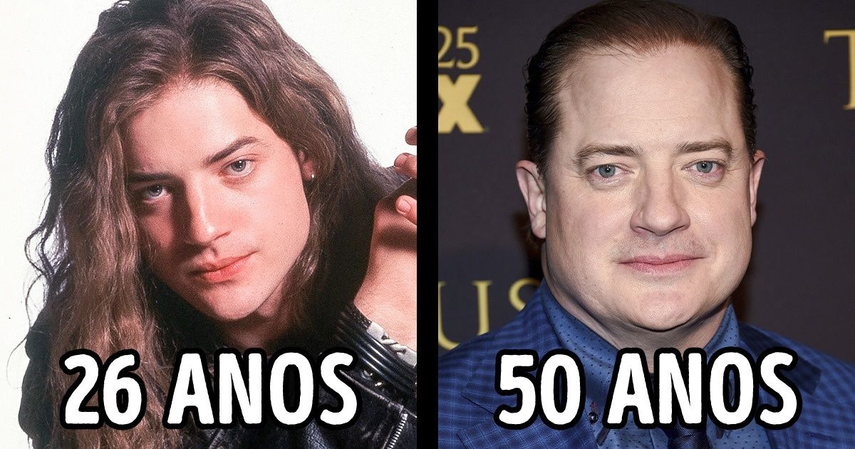 18 Celebridades que se transformaram muito ao longo dos anos
