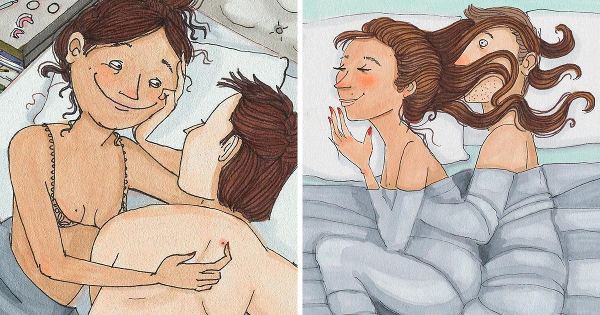 Uma artista coloca toda honestidade em ilustrações para mostrar o que acontece em relacionamentos reais