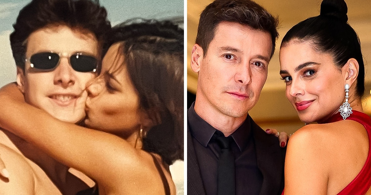 A história de Rodrigo Faro e Vera Viel prova que realmente existe amor à primeira vista